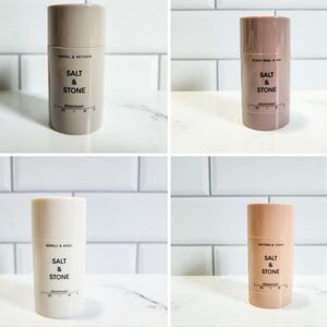 Salt & Stone Mini Deodorants - Bundle Of 4